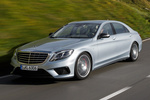 Mercedes-Benz Clase S 63 AMG 63 AMG Turismo Plata Iridio Exterior Frontal-Lateral 4 puertas