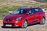 Renault Clio TCe 90 (90CV) Dynamique Turismo familiar Rojo Deseo Exterior Frontal-Lateral 5 puertas