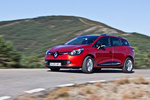 Renault Clio TCe 90 (90CV) Dynamique Turismo familiar Rojo Deseo Exterior Lateral-Frontal 5 puertas