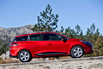 Renault Clio TCe 90 (90CV) Dynamique Turismo familiar Rojo Deseo Exterior Lateral 5 puertas