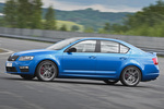 Skoda Octavia RS RS Turismo Azul Race Metalizado Exterior Lateral 5 puertas
