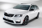 Skoda Octavia RS RS Turismo familiar Blanco Candy Exterior Frontal-Lateral 5 puertas