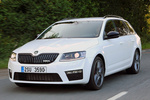 Skoda Octavia RS RS Turismo familiar Blanco Candy Exterior Frontal-Lateral 5 puertas