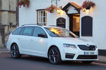 Skoda Octavia RS RS Turismo familiar Blanco Candy Exterior Lateral-Frontal 5 puertas