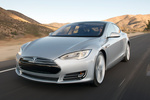 Tesla Model S Gama MODEL S Gama MODEL S Turismo Silver Exterior Lateral-Frontal 5 puertas