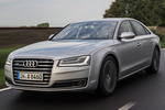 Audi A8 4.0 TFSI (435 CV) Gama A8 Turismo Plata Polar metalizado  Exterior Lateral-Frontal 4 puertas