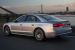 Audi A8 4.0 TFSI (435 CV) Gama A8 Turismo Plata Polar metalizado  Exterior Lateral-Posterior 4 puertas