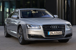 Audi A8 4.0 TFSI (435 CV) Gama A8 Turismo Plata Polar metalizado  Exterior Lateral-Frontal 4 puertas