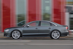 Audi A8 S8 (519 CV) Gama A8 Turismo Gris Daytona efecto perla Exterior Lateral 4 puertas