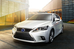 Lexus CT CT 200h (136 CV) Gama CT200h Turismo Blanco Exterior Frontal-Lateral 5 puertas
