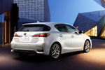 Lexus CT CT 200h (136 CV) Gama CT200h Turismo Blanco Exterior Posterior-Lateral 5 puertas