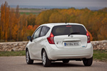 Nissan Note 1.5 dCi 90 CV Tekna Premium + Pack "La Roja"  Monovolumen Blanco Perlado Exterior Lateral-Posterior 5 puertas