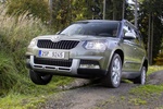 Skoda Yeti Gama Yeti Gama Yeti Outdoor Todo terreno Jungle Green Exterior Frontal-Lateral 5 puertas