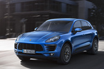 Porsche Macan Macan S Gama Macan Todo terreno Azul Oscuro Metalizado Exterior Frontal-Lateral 5 puertas