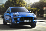 Porsche Macan Macan S Gama Macan Todo terreno Azul Oscuro Metalizado Exterior Frontal-Lateral 5 puertas