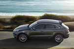 Porsche Macan Macan S Diesel Gama Macan Todo terreno Gris &Aacute;gata Metalizado Exterior Lateral-Cenital 5 puertas