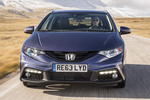 Honda Civic Gama Civic Tourer Gama Civic Tourer Turismo familiar Azul Oc&eacute;ano Exterior Frontal 5 puertas
