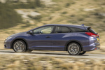 Honda Civic Gama Civic Tourer Gama Civic Tourer Turismo familiar Azul Oc&eacute;ano Exterior Lateral-Posterior 5 puertas