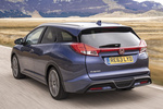 Honda Civic Gama Civic Tourer Gama Civic Tourer Turismo familiar Azul Oc&eacute;ano Exterior Lateral-Posterior 5 puertas