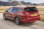 Honda Civic Gama Civic Tourer Gama Civic Tourer Turismo familiar Rojo Pasi&oacute;n Perlado Exterior Lateral-Posterior 5 puertas