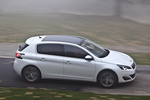 Peugeot 308 1.6 THP 125 CV Allure Turismo Blanco Banquise Exterior Lateral 5 puertas