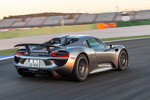 Porsche 918 Spyder Gama 918 Spyder Gama 918 Spyder Descapotable Plata Liquid Metalizado Exterior Posterior-Lateral 2 puertas