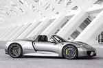 Porsche 918 Spyder Gama 918 Spyder Gama 918 Spyder Descapotable Plata Liquid Metalizado Exterior Lateral 2 puertas