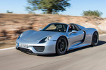 Porsche 918 Spyder Gama 918 Spyder Gama 918 Spyder Descapotable Plata Rodio Metalizado Exterior Frontal-Lateral 2 puertas