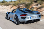 Porsche 918 Spyder Gama 918 Spyder Gama 918 Spyder Descapotable Plata Rodio Metalizado Exterior Frontal-Lateral 2 puertas