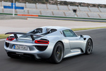 Porsche 918 Spyder Gama 918 Spyder Gama 918 Spyder Descapotable Plata Rodio Metalizado Exterior Posterior-Lateral 2 puertas
