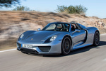 Porsche 918 Spyder Gama 918 Spyder Gama 918 Spyder Descapotable Azul Cromo L&iacute;quido Metalizado Exterior Frontal-Lateral 2 puertas