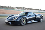 Porsche 918 Spyder Gama 918 Spyder Gama 918 Spyder Descapotable Azul Oscuro Metalizado Exterior Posterior-Lateral 2 puertas