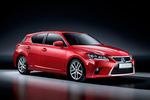 Lexus CT CT 200h (136 CV) Gama CT200h Turismo Rojo Exterior Lateral-Frontal 5 puertas
