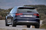 Audi A3 S3 3p S3 Turismo Azul estoril efecto cristal Exterior Posterior-Lateral 3 puertas