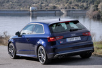 Audi A3 S3 3p S3 Turismo Azul estoril efecto cristal Exterior Posterior-Lateral 3 puertas