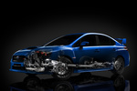 Subaru WRX STI STI Turismo T&eacute;cnica Radiograf&iacute;a 4 puertas