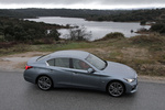 Infiniti Q50 2.2d 170 CV GT Premium Turismo Liquid Platinum Exterior Lateral-Cenital 4 puertas