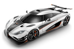 Koenigsegg One:1 One:1 One:1 Coup&eacute; Exterior Cenital-Frontal-Lateral 2 puertas