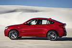 BMW X4 xDrive35i 306 CV Paquete M Sport Todo terreno Melbourne Red metallic Exterior Lateral 5 puertas