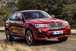 BMW X4 xDrive35i 306 CV Paquete M Sport Todo terreno Melbourne Red metallic Exterior Frontal-Lateral 5 puertas