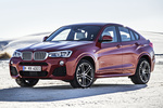 BMW X4 xDrive35i 306 CV Paquete M Sport Todo terreno Melbourne Red metallic Exterior Lateral-Frontal 5 puertas