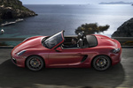 Porsche Boxster Boxster GTS Boxster GTS Descapotable Rojo Carm&iacute;n Exterior Lateral-Cenital 2 puertas
