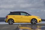 Audi A1 2.0 TFSI 231 CV S1 Sportback Turismo Amarillo Vegas Exterior Lateral 5 puertas