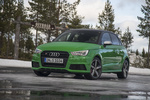 Audi A1 2.0 TFSI 231 CV S1 Sportback Turismo Verde V&iacute;bora Exterior Frontal-Lateral 5 puertas