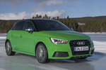 Audi A1 2.0 TFSI 231 CV S1 Sportback Turismo Verde V&iacute;bora Exterior Lateral-Frontal 5 puertas