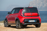 KIA Soul Gama Soul Gama Soul Monovolumen Inferno Red Exterior Lateral-Posterior 5 puertas