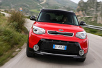 KIA Soul Gama Soul Gama Soul Monovolumen Inferno Red Exterior Frontal 5 puertas