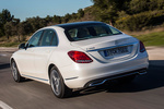 Mercedes-Benz Clase C C 200 Avantgarde Turismo Blanco Diamante Metalizado Exterior Lateral-Posterior 4 puertas