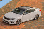 KIA Optima Gama Optima Gama Optima Turismo Exterior Cenital-Frontal-Lateral 4 puertas