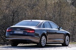 Audi A8 3.0 TDI (258 CV) Gama A8 Turismo Marr&oacute;n Argus metalizado Exterior Lateral-Posterior 4 puertas